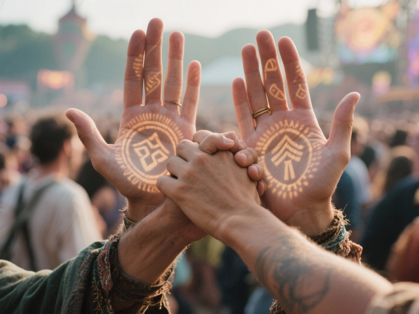 Una representación visual de un apretón de manos entre dos figuras que tienen diferentes banderas o símbolos culturales proyectados en sus manos o fondos. Esto simboliza la importancia de las alianzas locales y la superación de las barreras culturales y regulatorias a través de la asociación.
